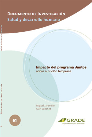 Impacto del programa Juntos sobre nutrición temprana