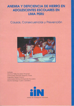 Anemia y deficiencia de hierro en adolescentes escolares en Lima, Perú