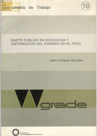 Gasto público en educación y distribución del ingreso en el Perú