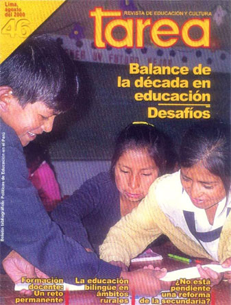 Las políticas educativas durante los noventa en el Perú