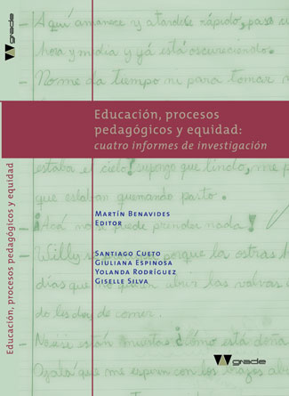 Educación, procesos pedagógicos y equidad: cuatro informes de investigación