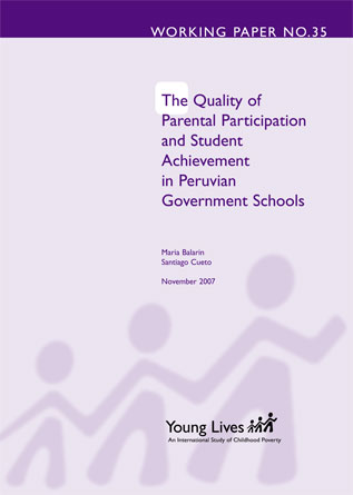 The quality of parental participation and student achievement in peruvian government schools
