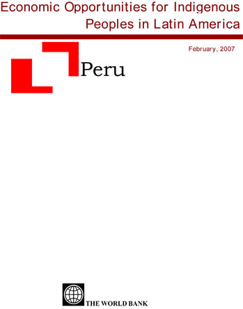 Economic opportunities for indigenous peoples in rural and urban Peru