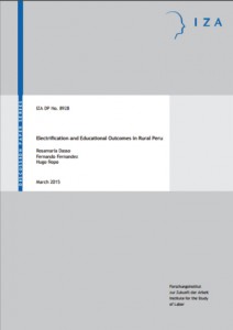 Electrification and Educational Outcomes in Rural Peru