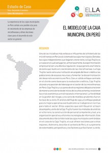 El modelo de la caja municipal en Perú
