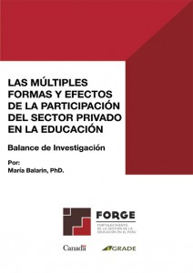 Las múltiples formas y efectos de la participación del sector privado en la educación