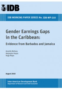Gender Earnings Gaps in the Caribbean: Evidence from Barbados and Jamaica