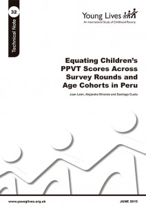 Equating Children’s PPVT Scores Across Survey Rounds and Age Cohorts in Peru