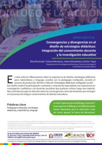 Convergencias y divergencias en el diseño de estrategias didácticas: integración del conocimiento docente y la investigación educativa