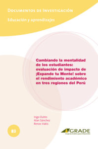 Cambiando la mentalidad de los estudiantes: evaluación de impacto de ¡Expande tu Mente! sobre el rendimiento académico en tres regiones del Perú1