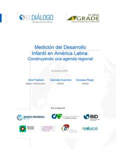 Medición del desarrollo infantil en América Latina: construyendo una agenda regional