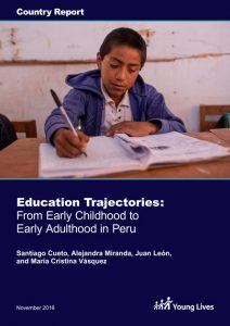 Education trajectories: from early childhood to early adulthood in Peru