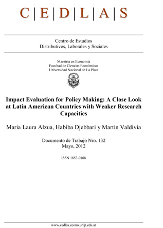 Impact Evaluation for Policy Making: A Close Look at Latin American Countries with Weaker Research Capacities