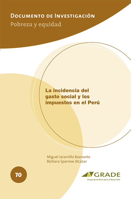 La incidencia del gasto social y los impuestos en el Perú