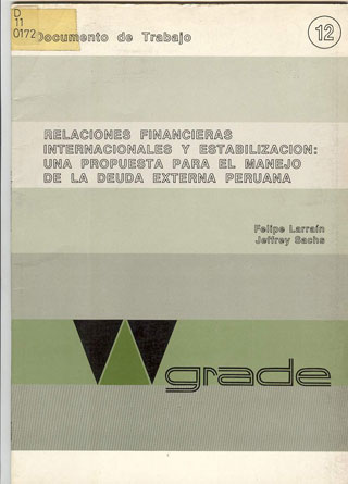 Relaciones financieras internacionales y estabilización: una propuesta para el manejo de la deuda externa peruana