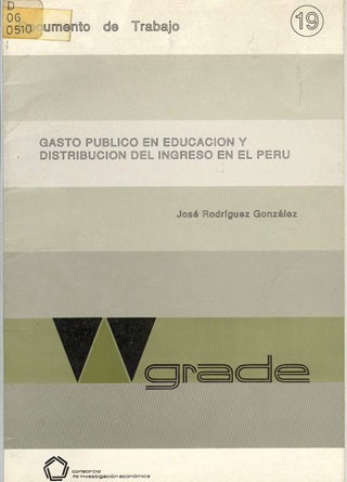 Gasto público en educación y distribución del ingreso en el Perú