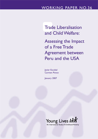 Trade liberalisation and child welfare: assessing the impact of a free trade agreement between Peru and the USA