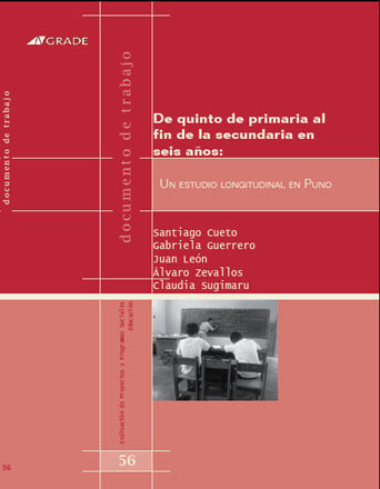 De quinto de primaria al fin de la secundaria en seis años: un estudio longitudinal en Puno