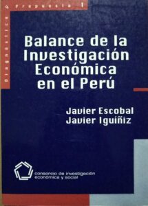 Balance de la investigación económica en el Perú