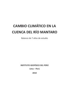Adaptación al cambio climático en contextos de desarrollo territorial rural