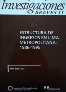 Estructura de ingresos en Lima Metropolitana: 1986-1995