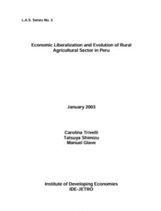 Small farmers economic organizations: producer associations and agricultural development in Peru