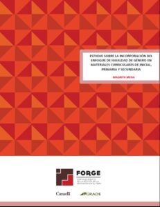 Estudio sobre la incorporación del enfoque de igualdad de género en materiales curriculares de inicial, primaria y secundaria