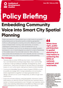 Embedding community voice into smart city spatial planning