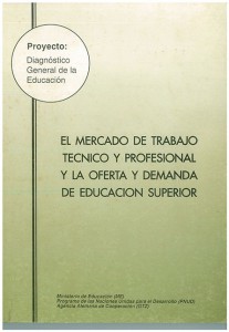 El mercado de trabajo técnico y profesional y la oferta y la demanda de educación superior