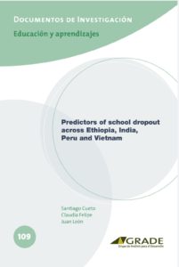 Predictors of school dropout across Ethiopia, India, Peru and Vietnam