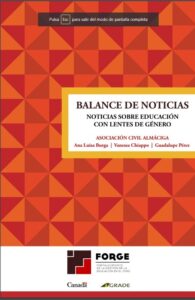 Balance de noticias: Noticias sobre educación con lentes de género