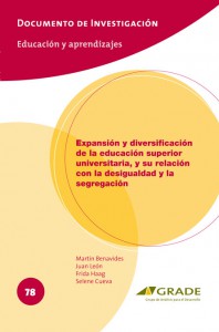 Expansión y diversificación de la educación superior universitaria, y su relación con la desigualdad y la segregación