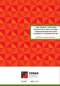 Clima, feriados, y resultados educativos en el Perú: ¿es posible conseguir mejores resultados alterando el calendario escolar?
