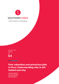 Poor education and precarious jobs in Peru: Understanding who is left behind and why